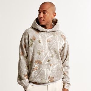 Abercrombie Essential Popover Camo Hoodie